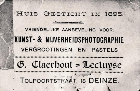 1924 - Publiciteitskaart